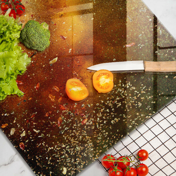 Ceranfeld schutz Bunte Gewürze