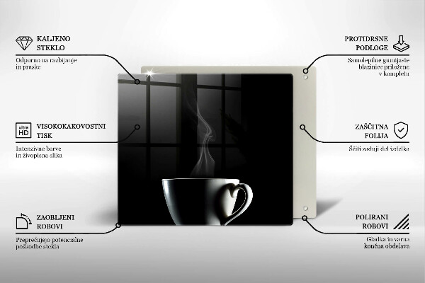 Herdplattenabdeckung Eine Tasse Tee