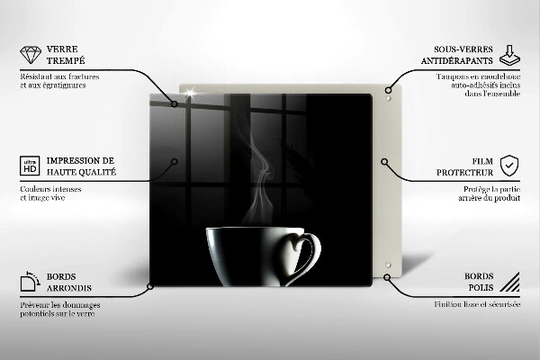 Herdplattenabdeckung Eine Tasse Tee