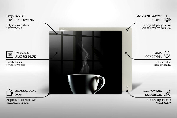 Herdplattenabdeckung Eine Tasse Tee