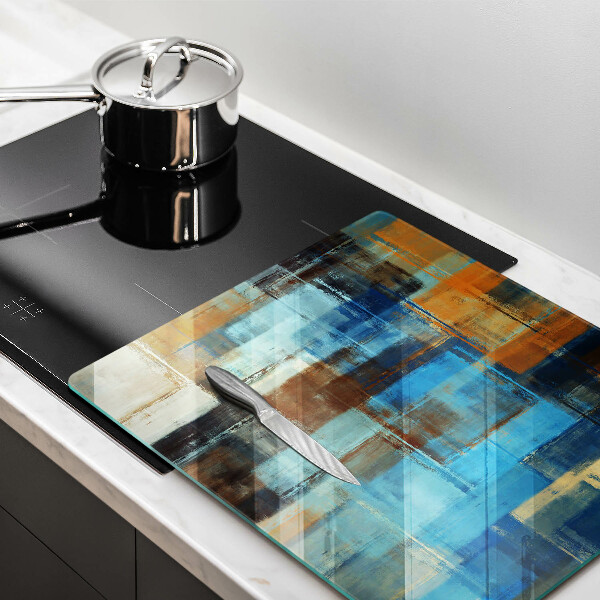 Ceranfeldabdeckung Gemalter Hintergrund