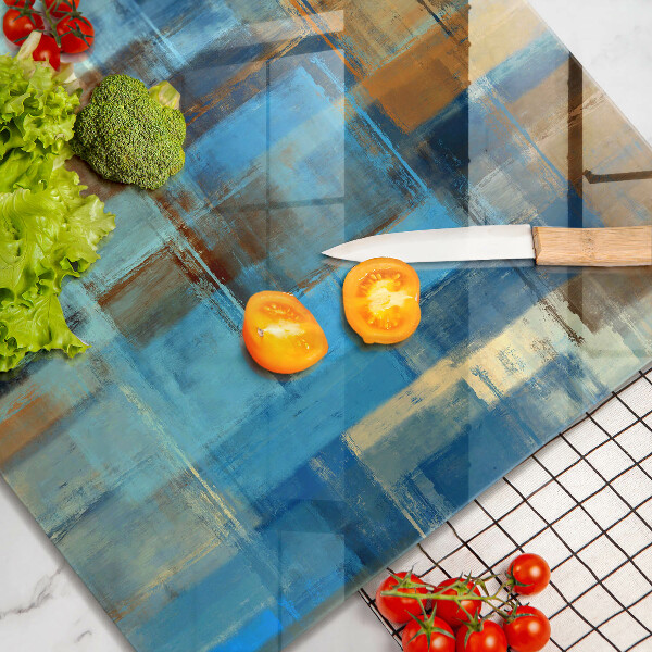 Ceranfeldabdeckung Gemalter Hintergrund