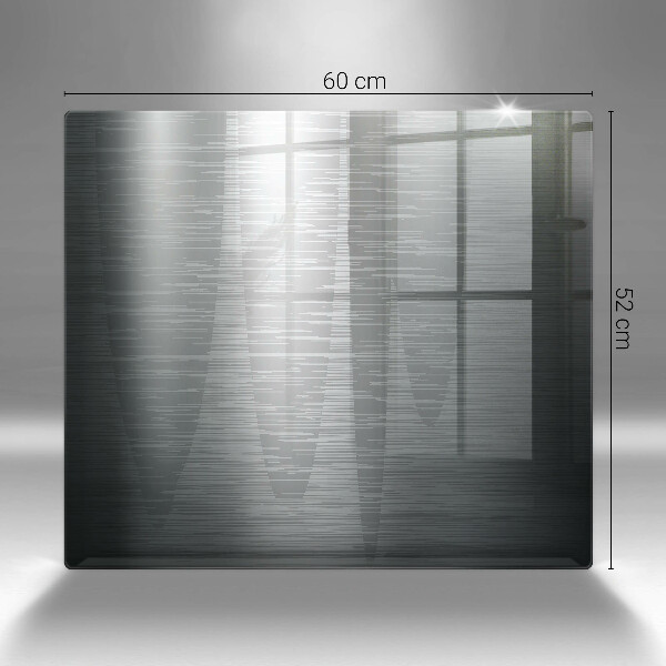 Herdplattenabdeckung Metallstruktur