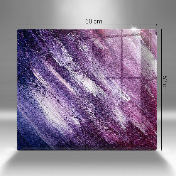 Ceranfeldabdeckung Abstraktion malen