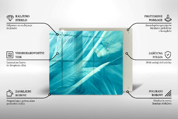 Ceranfeld schutz Zarte Federn