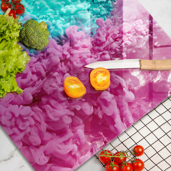 Ceranfeld schutz Türkisrosa Rauch