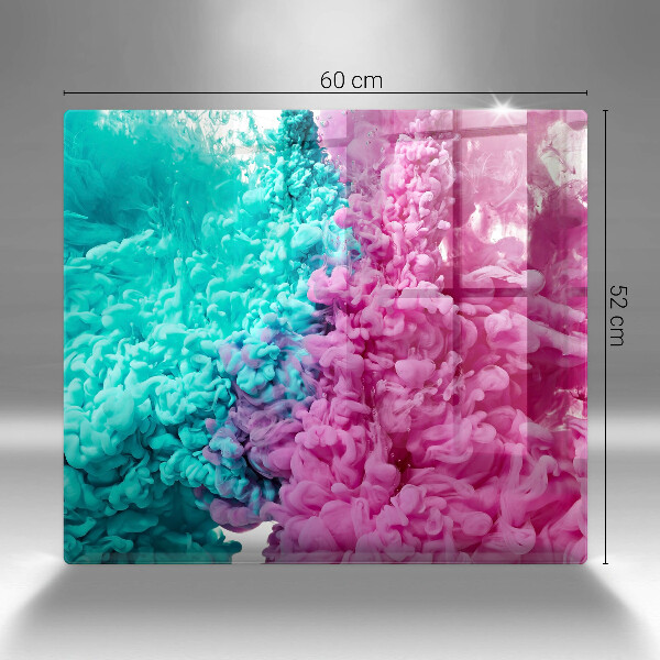 Ceranfeld schutz Türkisrosa Rauch