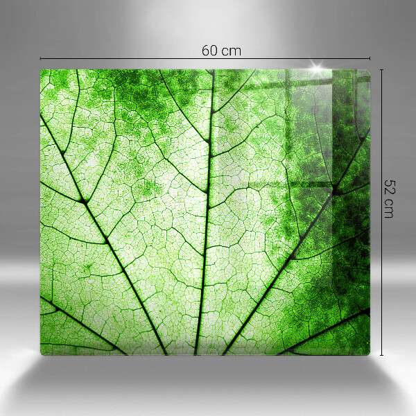 Herdplattenabdeckung Dekoratives Aderblatt