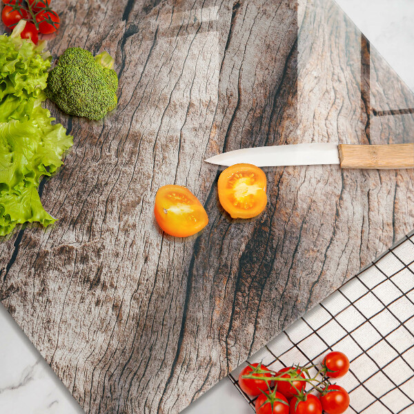 Herdplattenabdeckung Holzstruktur