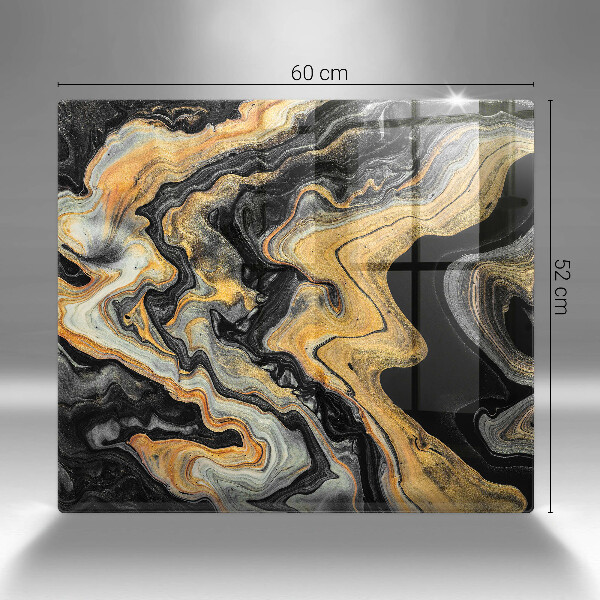 Ceranfeldabdeckung Abstrakte Struktur