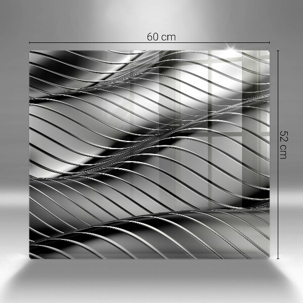 Herdplattenabdeckung 3D-Metallstruktur