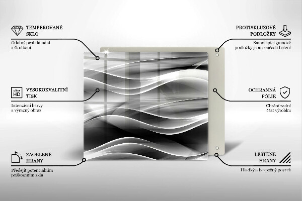 Ceranfeld schutz Abstraktion sanfte Linien