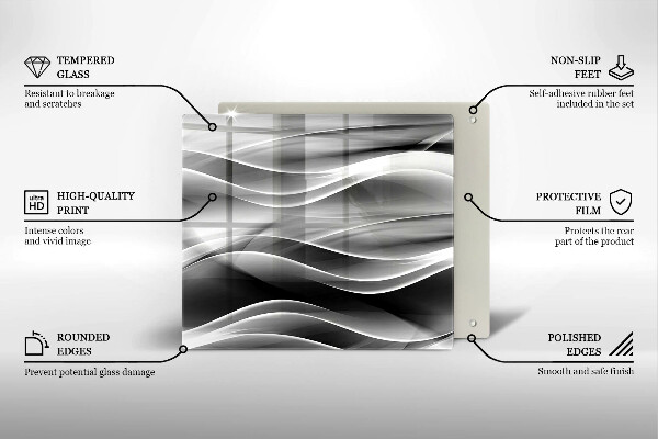 Ceranfeld schutz Abstraktion sanfte Linien