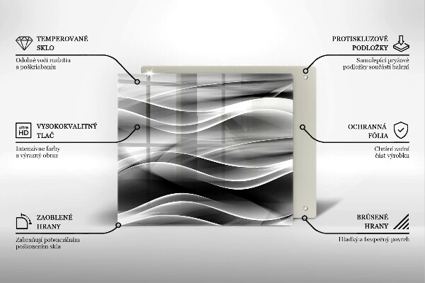 Ceranfeld schutz Abstraktion sanfte Linien