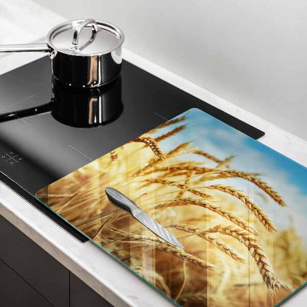 Ceranfeld schutz Getreideähren auf dem Feld