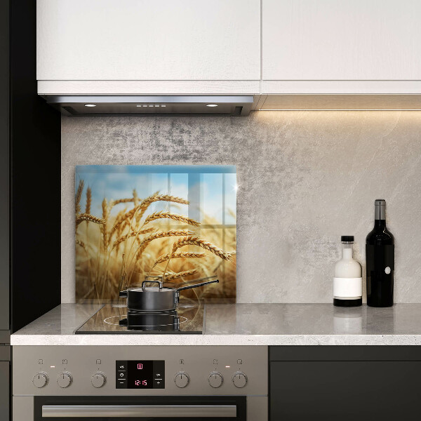 Ceranfeld schutz Getreideähren auf dem Feld