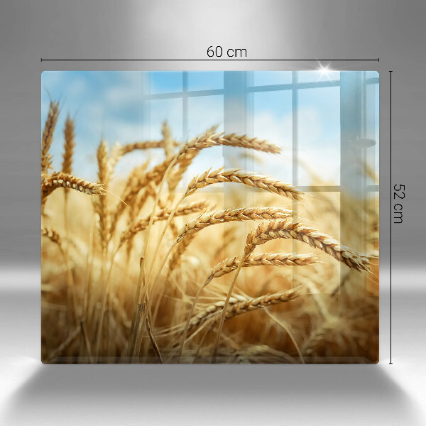 Ceranfeld schutz Getreideähren auf dem Feld