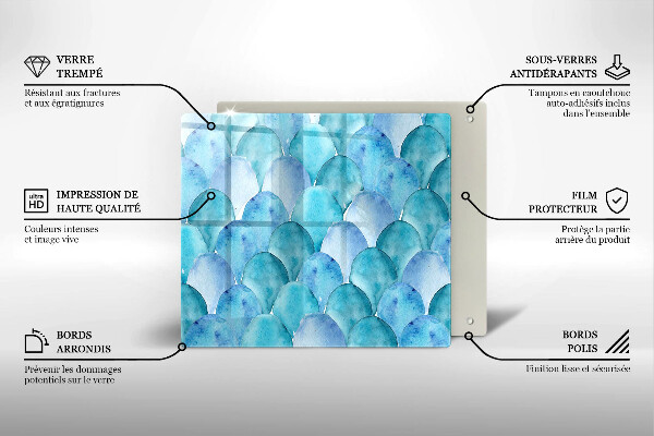 Ceranfeld schutz Aquarellskalen