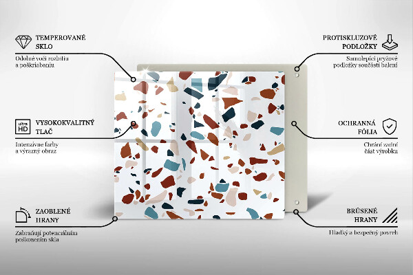 Ceranfeld schutz Dekorativer Stein