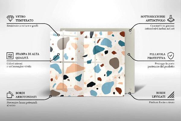 Ceranfeld schutz Dekoratives Steinzeug