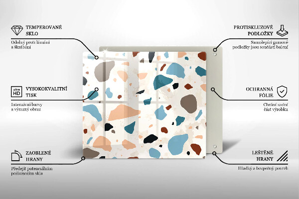 Ceranfeld schutz Dekoratives Steinzeug