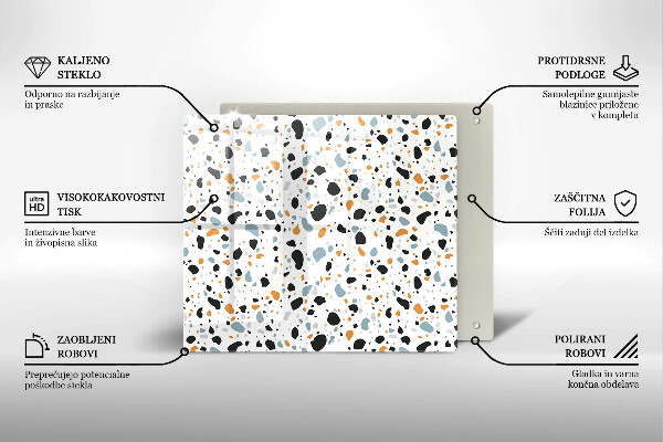 Ceranfeld schutz Dekoratives Steinzeug