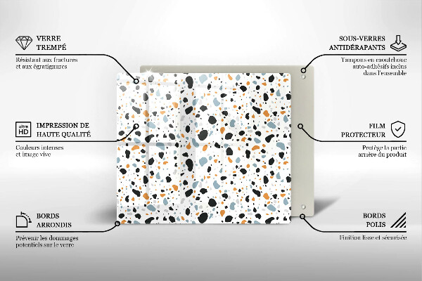 Ceranfeld schutz Dekoratives Steinzeug