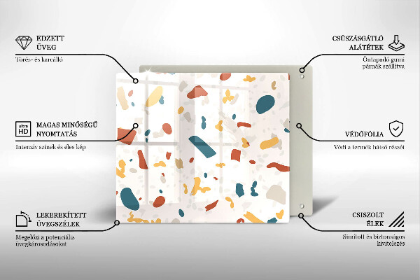 Ceranfeld schutz Dekoratives Steinzeug