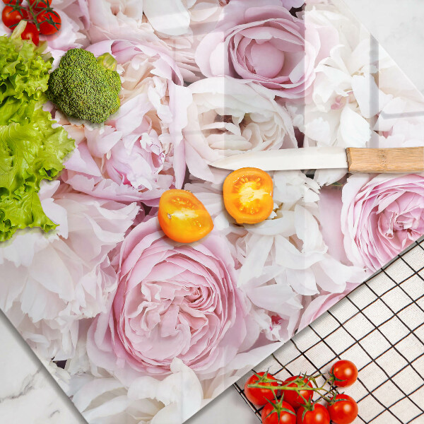 Ceranfeld schutz Pfingstrosenstrauß