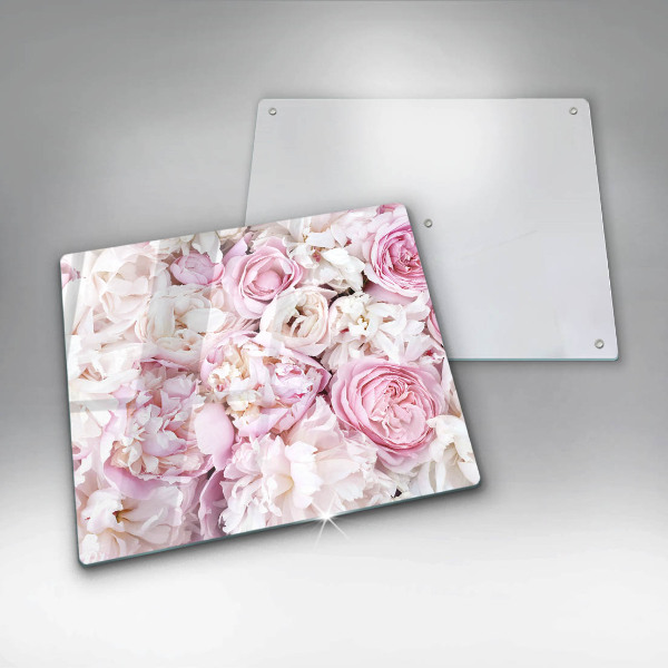 Ceranfeld schutz Pfingstrosenstrauß