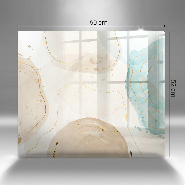 Ceranfeld schutz Helle Boho-Formen