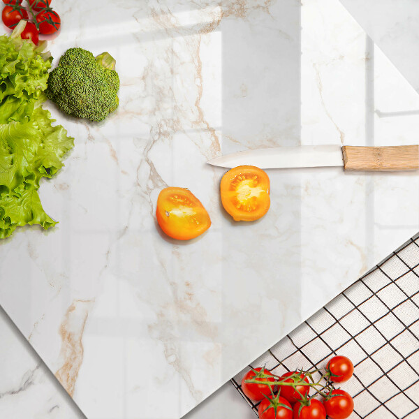 Ceranfeld schutz Eleganter Marmorstein