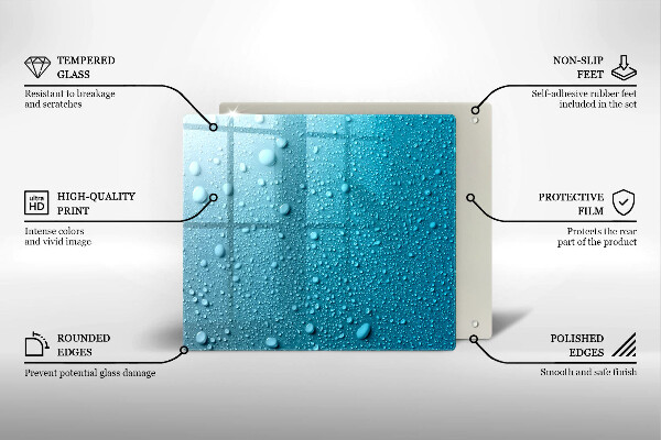 Ceranfeld schutz Wassertropfen