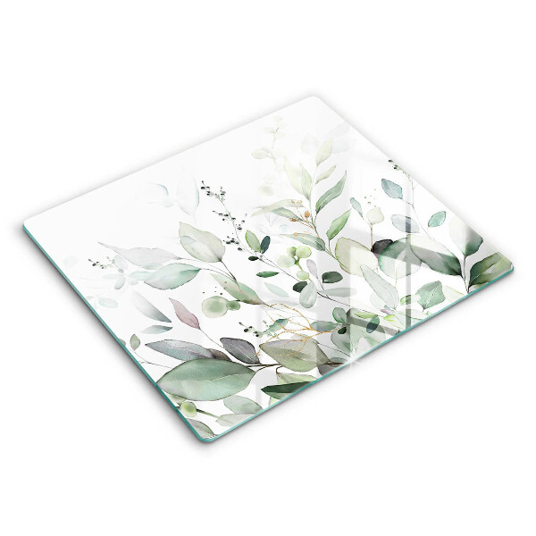 Ceranfeld schutz Aquarellpflanzen