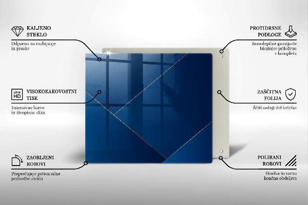 Ceranfeld schutz Moderner Hintergrund