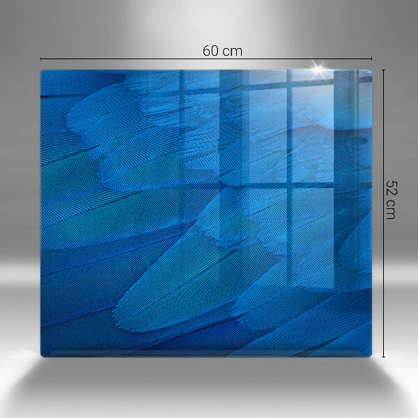 Ceranfeldabdeckung Vogelfedern