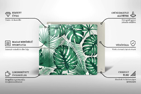 Herdplattenabdeckung Monstera geht