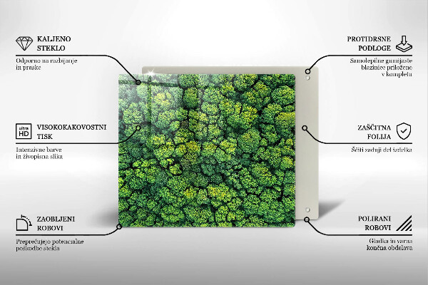 Herdplattenabdeckung Naturmoospflanze