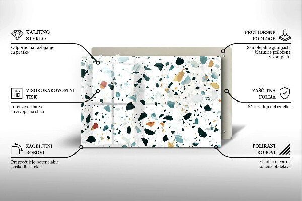 Abdeckung induktionskochfeld Helles Steinzeug