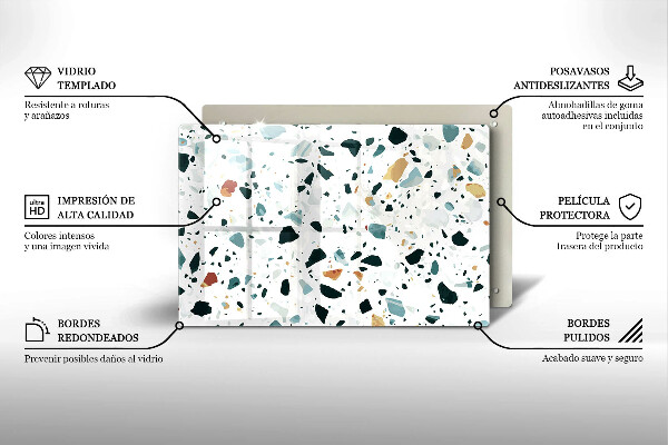 Abdeckung induktionskochfeld Helles Steinzeug