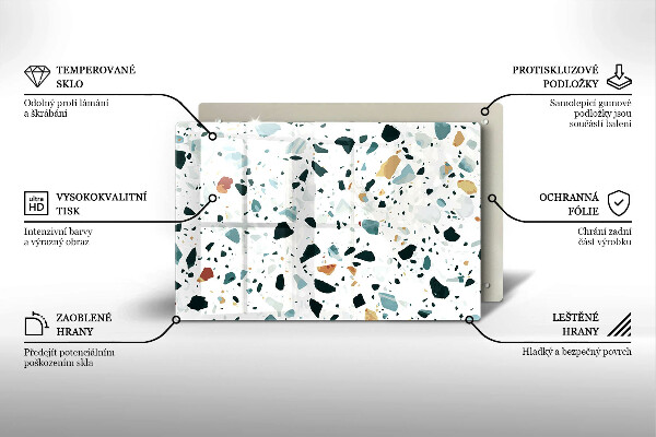 Abdeckung induktionskochfeld Helles Steinzeug