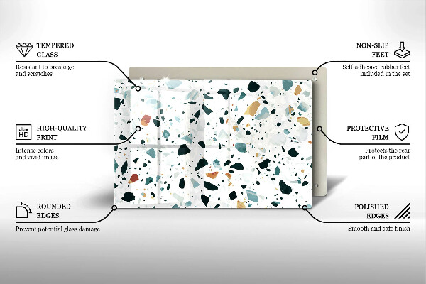 Abdeckung induktionskochfeld Helles Steinzeug