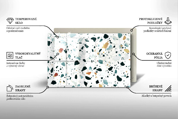 Abdeckung induktionskochfeld Helles Steinzeug