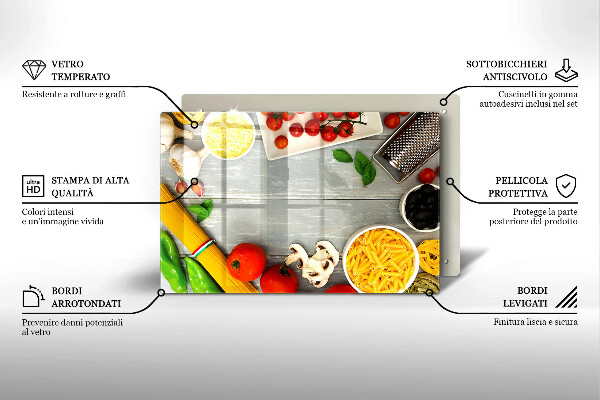 Herdabdeckung Küchenessen