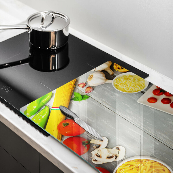 Herdabdeckung Küchenessen