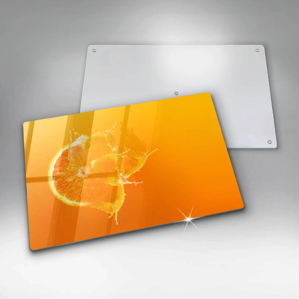 Herdabdeckung Saftige Orangenfrucht