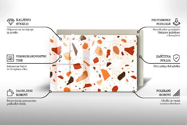Abdeckung induktionskochfeld Dekoratives Steinzeug
