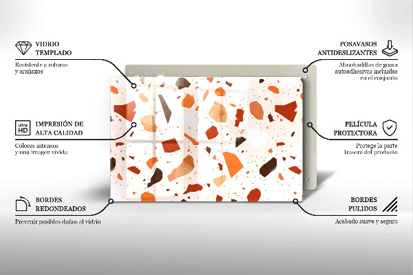 Abdeckung induktionskochfeld Dekoratives Steinzeug