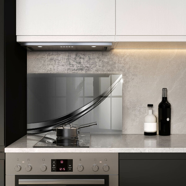 Herdabdeckung Metallabstraktion