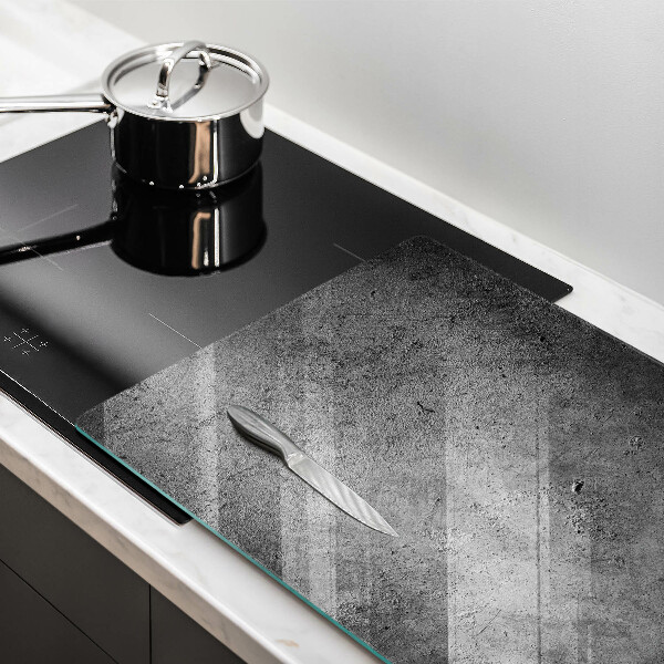 Herdabdeckung Betonsteinstruktur